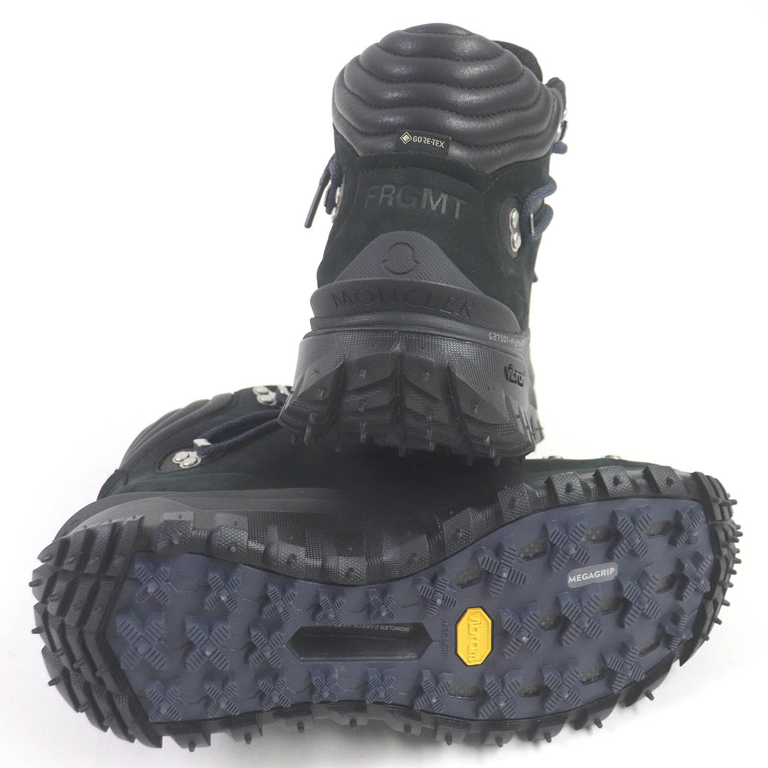 MONCLER GENIUS 7 boots Main: Suede leather black Hiroshi Fujiwara Fragment TRAILGRIP HIGH GTX mens 41 Used Authentic