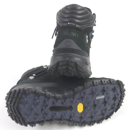 MONCLER GENIUS 7 boots Main: Suede leather black Hiroshi Fujiwara Fragment TRAILGRIP HIGH GTX mens 41 Used Authentic