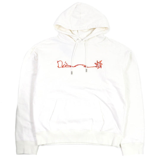 Dior HOMME Hoodie 283J678C0531 Main: 100% cotton white mens M Used Authentic