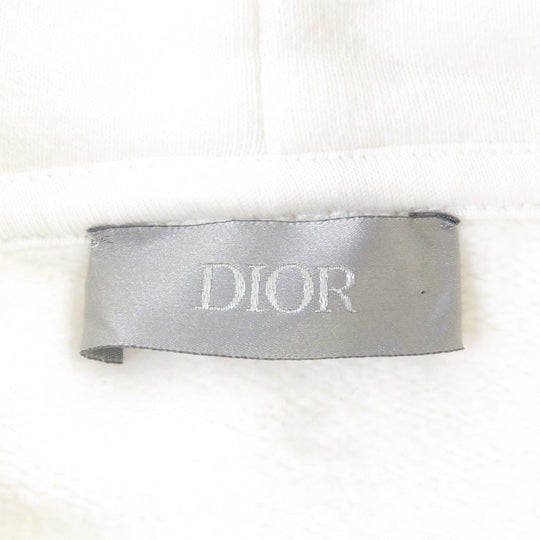 Dior HOMME Hoodie 283J678C0531 Main: 100% cotton white mens L Used Authentic