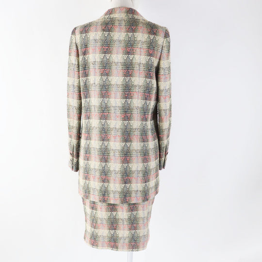 CHANEL setup 98P P10460 Outer material: 49% wool, 23% cotton, 11% silk, 8% acrylic, 5% nylon Multi Women 38 Used Authentic