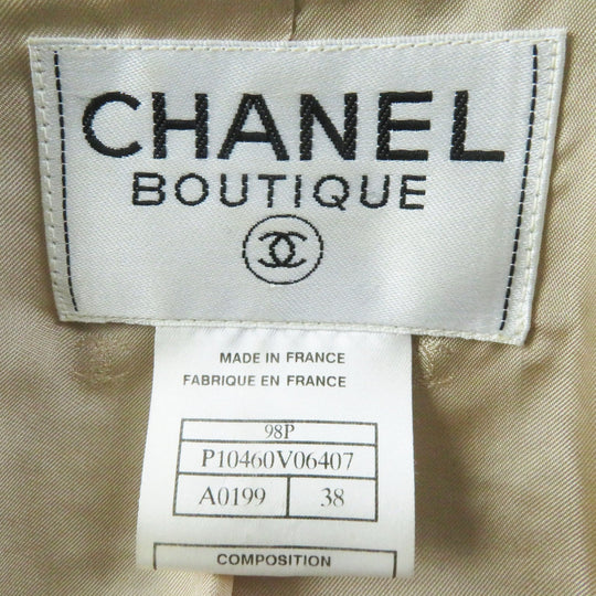 CHANEL setup 98P P10460 Outer material: 49% wool, 23% cotton, 11% silk, 8% acrylic, 5% nylon Multi Women 38 Used Authentic