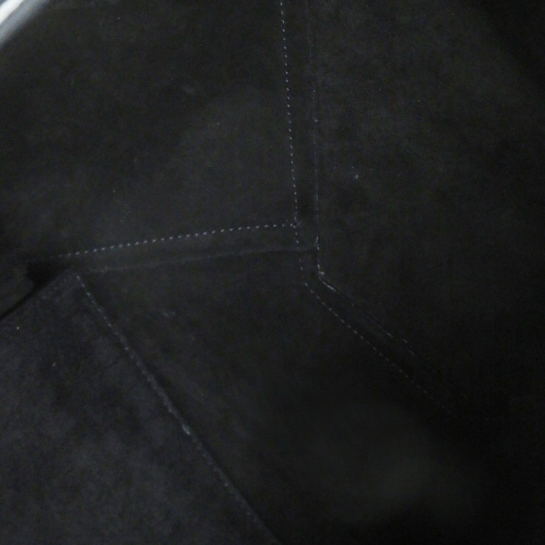 CELINE Tote Bag 18902 Main: Grained calf leather black Kava Phantom Small Women Used Authentic