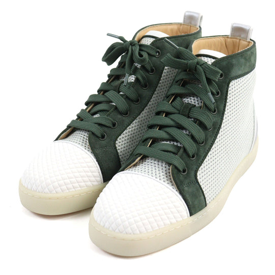 Christian Louboutin High cut sneakers Main: Leather, Part: Suede leather multicolor Varsilouis mens 41 Used Authentic