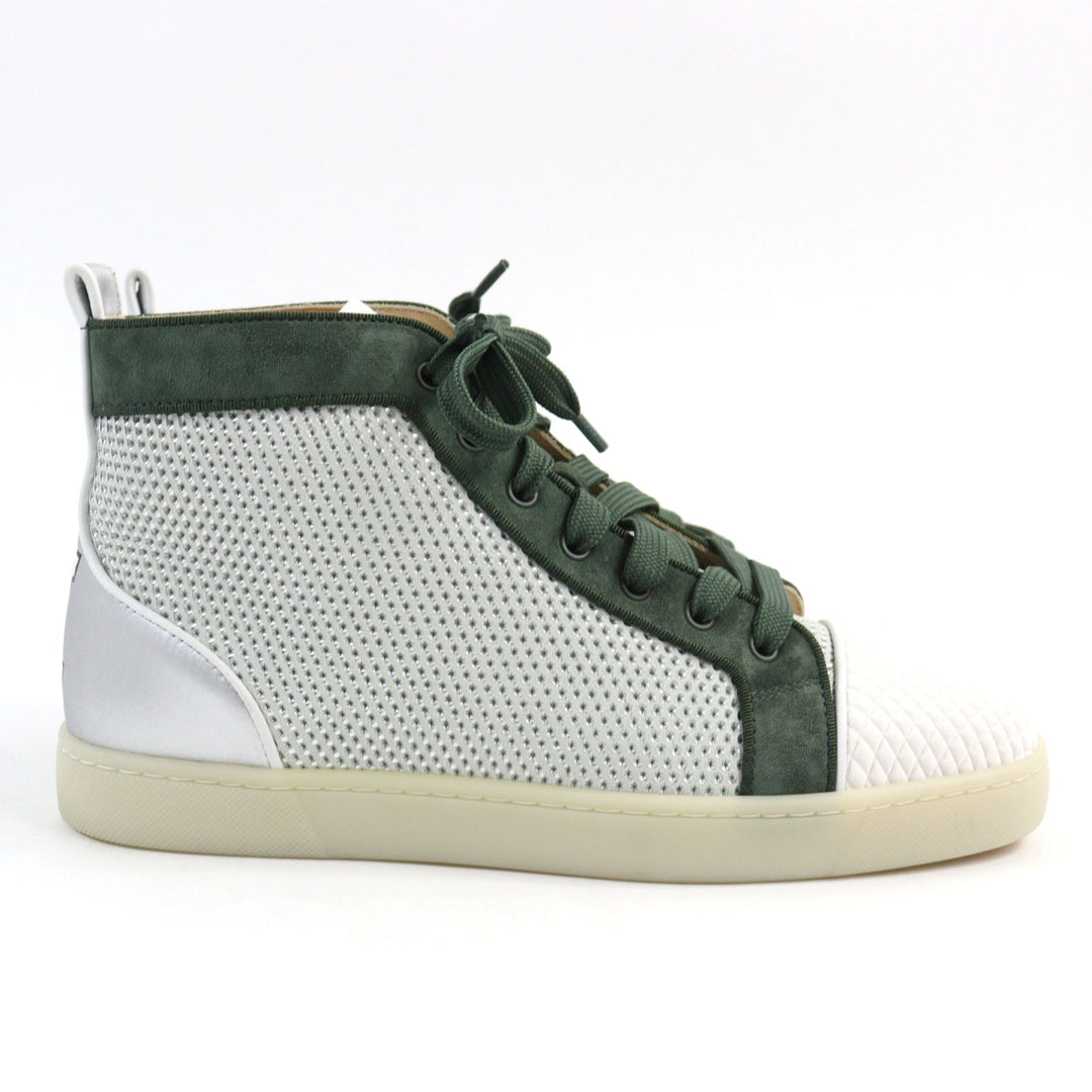 Christian Louboutin High cut sneakers Main: Leather, Part: Suede leather multicolor Varsilouis mens 41 Used Authentic