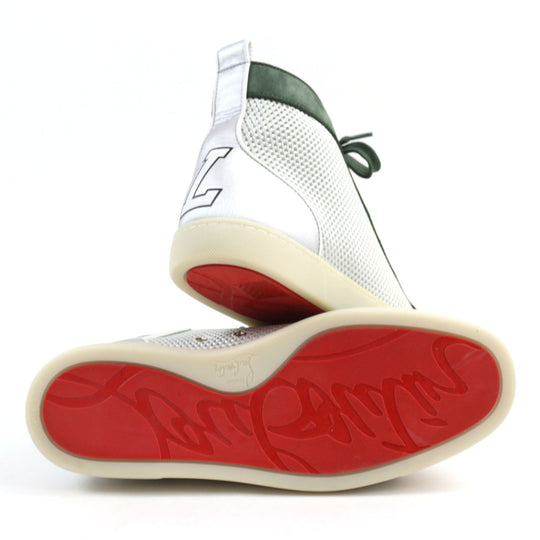 Christian Louboutin High cut sneakers Main: Leather, Part: Suede leather multicolor Varsilouis mens 41 Used Authentic
