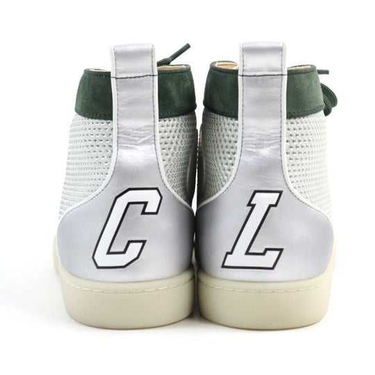 Christian Louboutin High cut sneakers Main: Leather, Part: Suede leather multicolor Varsilouis mens 41 Used Authentic