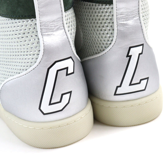 Christian Louboutin High cut sneakers Main: Leather, Part: Suede leather multicolor Varsilouis mens 41 Used Authentic