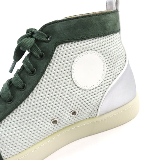 Christian Louboutin High cut sneakers Main: Leather, Part: Suede leather multicolor Varsilouis mens 41 Used Authentic