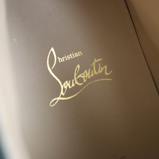 Christian Louboutin High cut sneakers Main: Leather, Part: Suede leather multicolor Varsilouis mens 41 Used Authentic