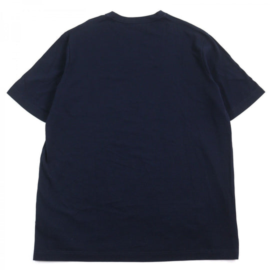 HERMES Short sleeve T-shirt Main: 100% cotton Dark navy mens Used Authentic