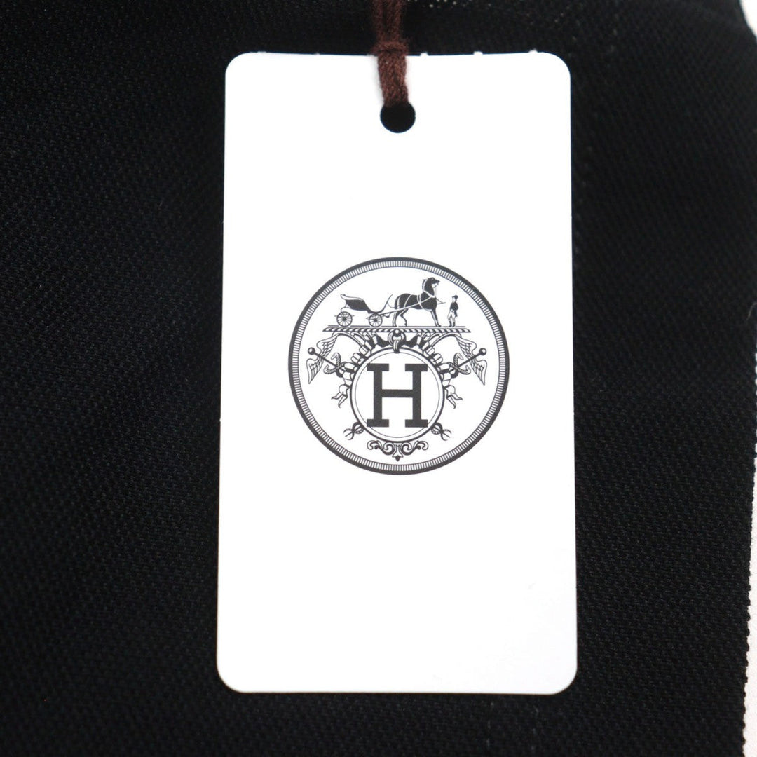 HERMES Short sleeve T-shirt Main: 100% cotton black mens S Used Authentic
