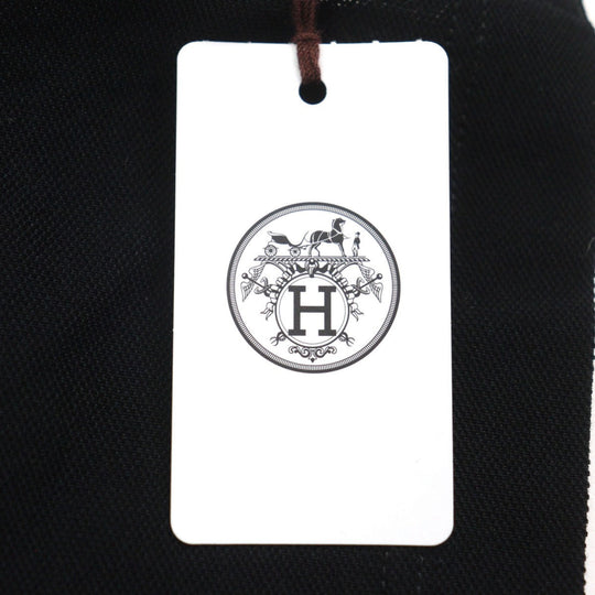 HERMES Short sleeve T-shirt Main: 100% cotton black mens S Used Authentic