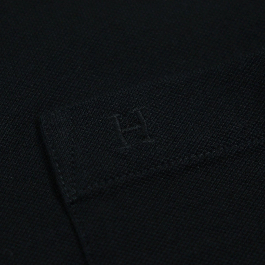 HERMES Short sleeve T-shirt Main: 100% cotton black mens S Used Authentic