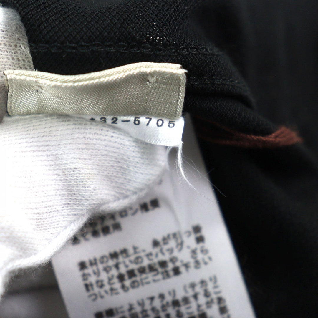 HERMES Short sleeve T-shirt Main: 100% cotton black mens S Used Authentic