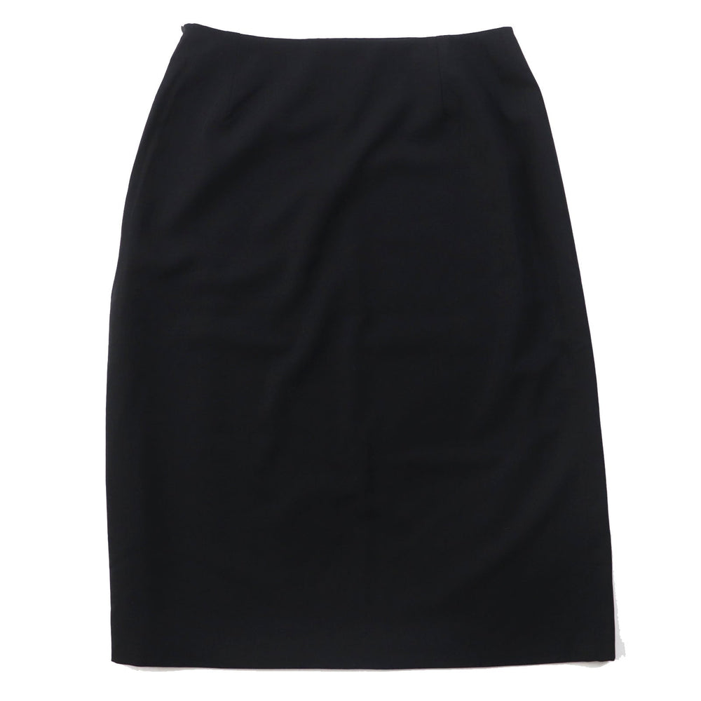 HERMES skirt Main: 100% wool black Margiela period Women 36 Used Authentic
