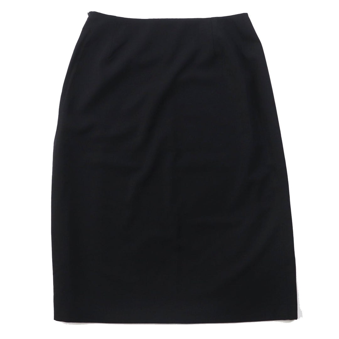 HERMES skirt Main: 100% wool black Margiela period Women 36 Used Authentic