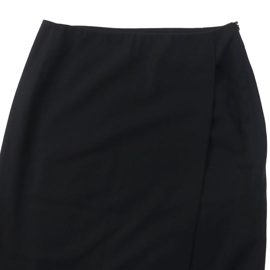 HERMES skirt Main: 100% wool black Margiela period Women 36 Used Authentic
