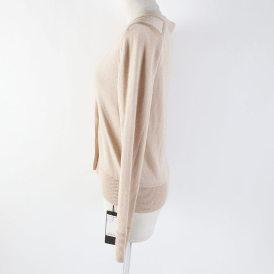 FOXEY cardigan 35234 Main: 65% silk, Main: 35% cashmere beige Women 38 Used Authentic