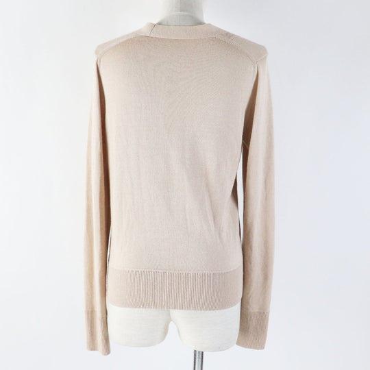 FOXEY cardigan 35234 Main: 65% silk, Main: 35% cashmere beige Women 38 Used Authentic