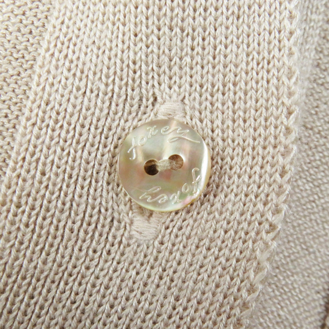 FOXEY cardigan 35234 Main: 65% silk, Main: 35% cashmere beige Women 38 Used Authentic