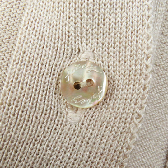FOXEY cardigan 35234 Main: 65% silk, Main: 35% cashmere beige Women 38 Used Authentic