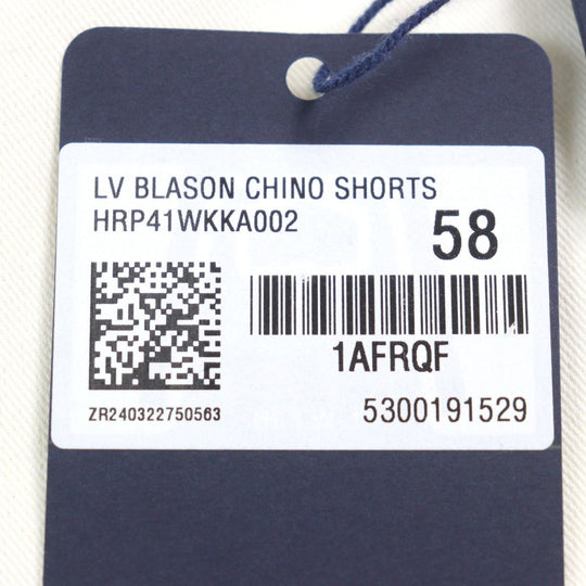 LOUIS VUITTON Pants 1AFRQF HRP41W Outer: 100% cotton, Lining: 100% cotton, Part: Cowhide cream mens 58 Used Authentic