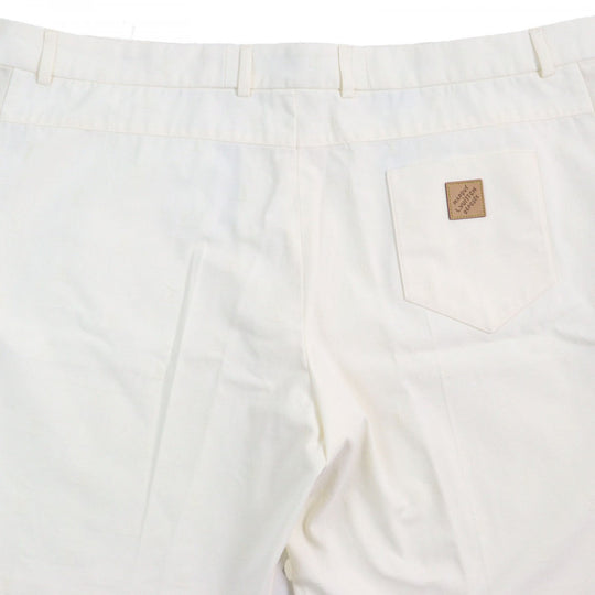 LOUIS VUITTON Pants 1AFRQF HRP41W Outer: 100% cotton, Lining: 100% cotton, Part: Cowhide cream mens 58 Used Authentic