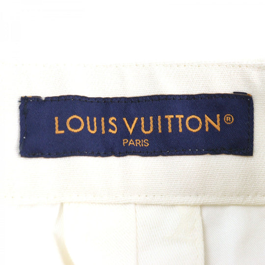 LOUIS VUITTON Pants 1AFRQF HRP41W Outer: 100% cotton, Lining: 100% cotton, Part: Cowhide cream mens 58 Used Authentic