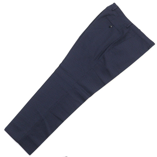 ETRO suit 172-1A915-0091 Outer: 100% wool, Lining: 100% silk, Sleeve lining: 100% cupra, Part: 100% cupra Navy Stripe Pattern mens 52 Used Authentic
