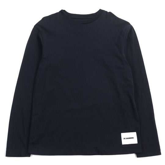 JIL SANDER+  Long-sleeved T-shirt J47GC0002 Main: 100% cotton Navy mens S Used Authentic