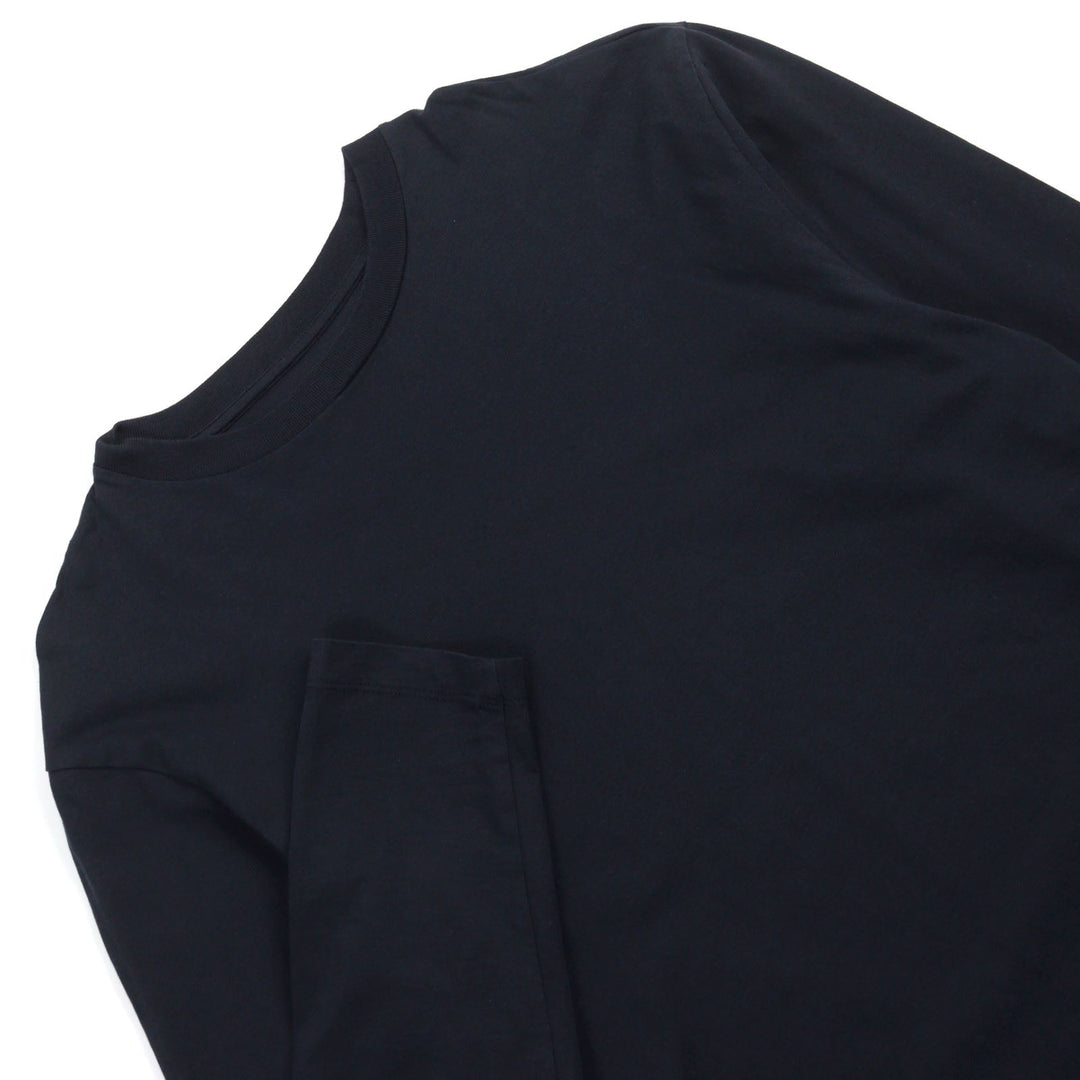JIL SANDER+  Long-sleeved T-shirt J47GC0002 Main: 100% cotton Navy mens S Used Authentic