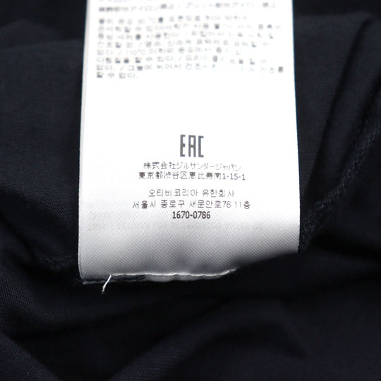 JIL SANDER+  Long-sleeved T-shirt J47GC0002 Main: 100% cotton Navy mens S Used Authentic