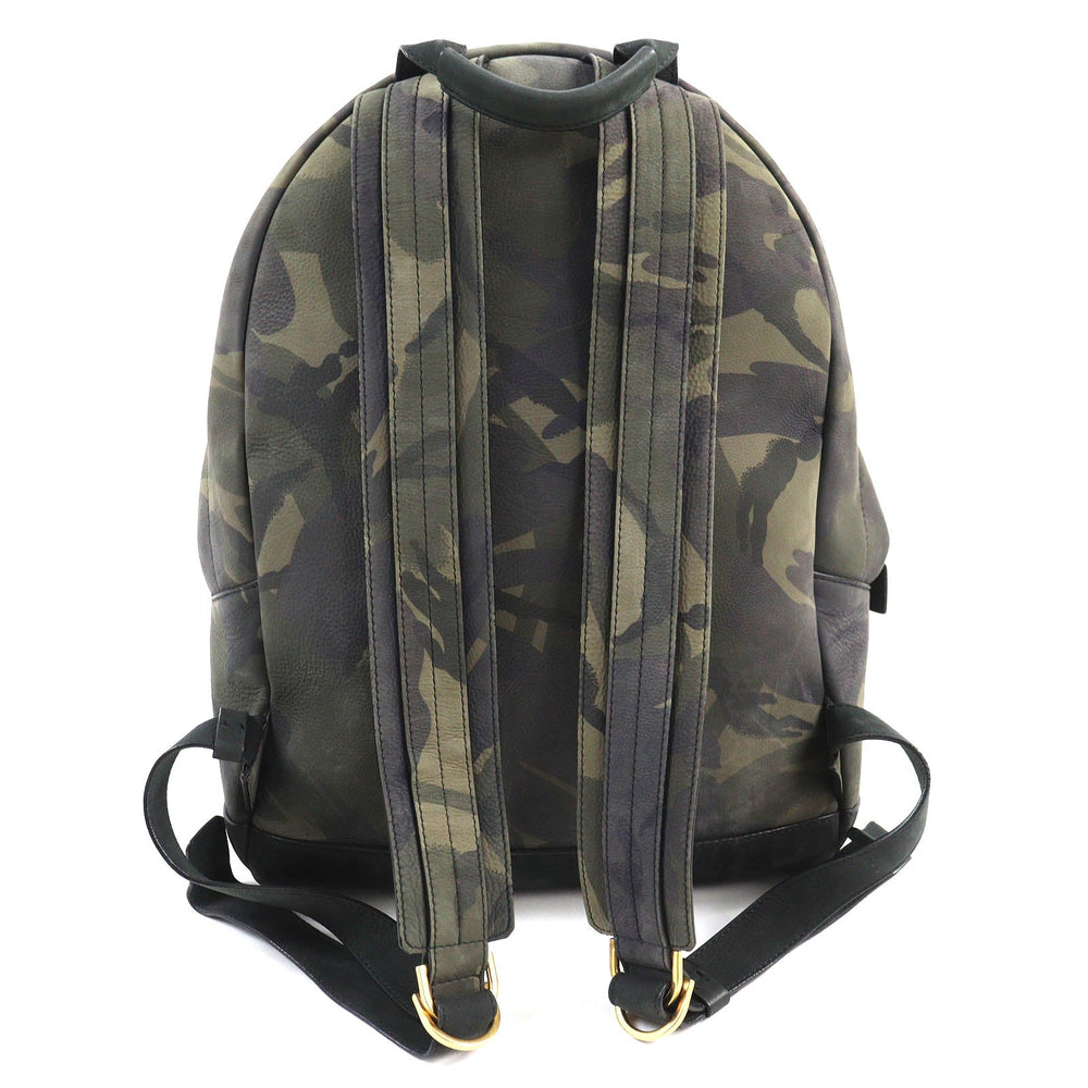 TOM FORD Backpack Main: Leather Khaki type mens Used Authentic