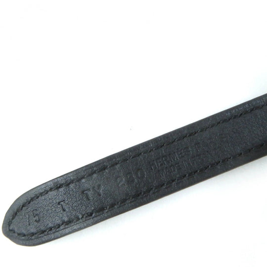 HERMES belt Main: Leather Dark brown focus Women Used Authentic