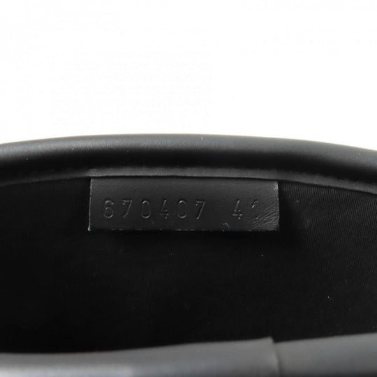 GUCCI boots 670407 Main: Rubber black Women 41 Used Authentic