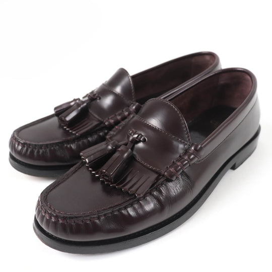 CELINE loafers Main: Leather Dark brown Women 35 Used Authentic