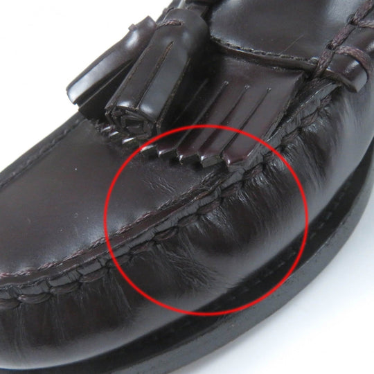 CELINE loafers Main: Leather Dark brown Women 35 Used Authentic