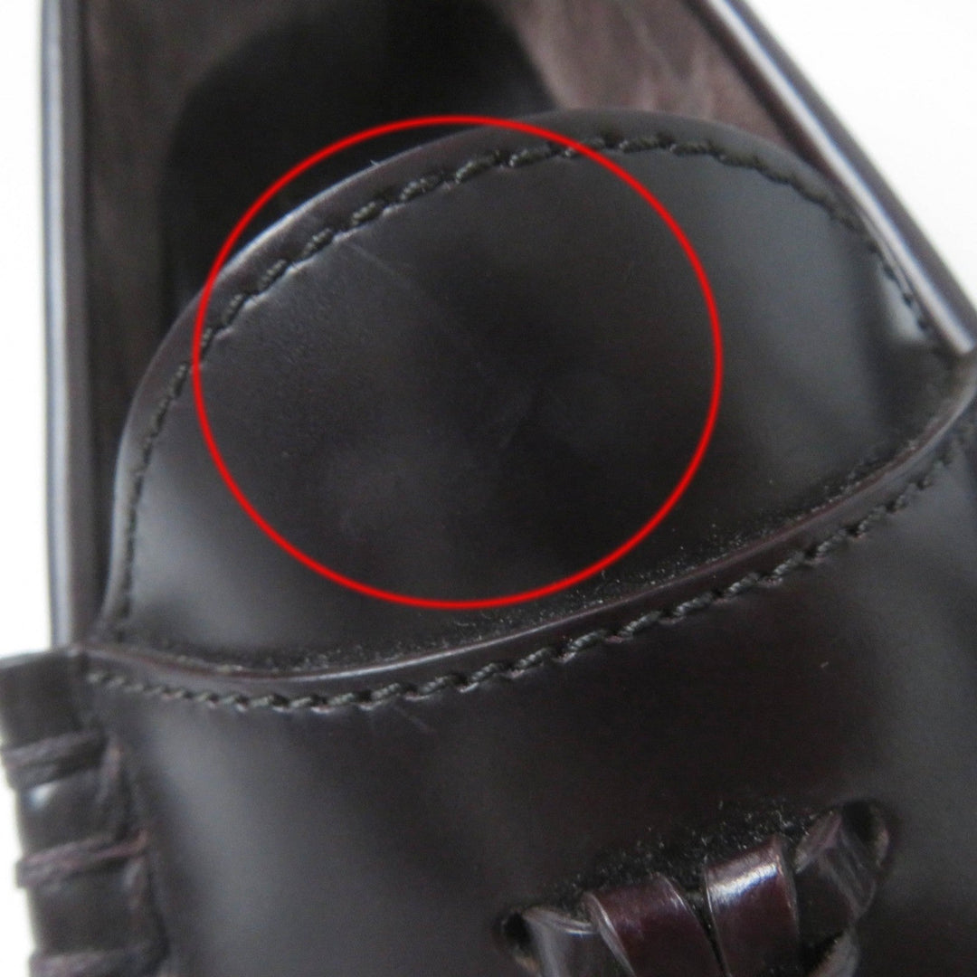 CELINE loafers Main: Leather Dark brown Women 35 Used Authentic
