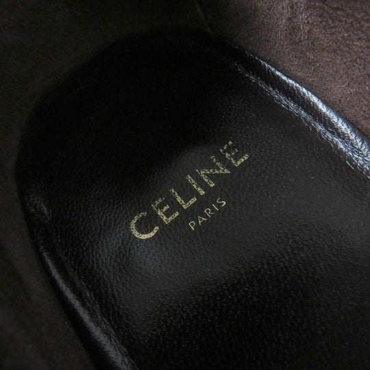 CELINE loafers Main: Leather Dark brown Women 35 Used Authentic