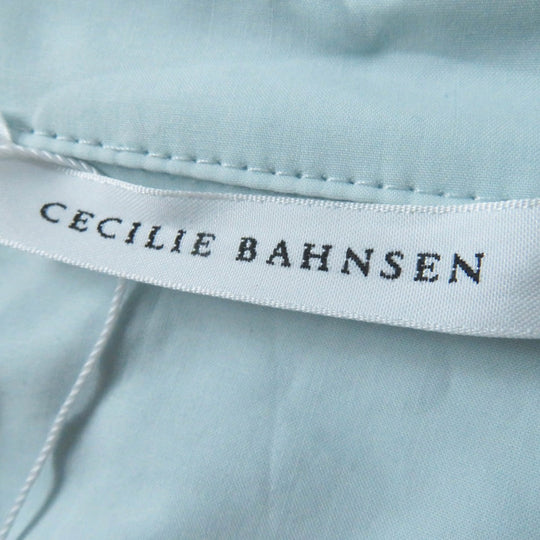 CECILIE BAHNSEN dress 1577-343-1276-7100 Main: 100% cotton, part: 50% silk, part: 44% cotton, part: 6% polyester Light blue PRIMROSE DRESS Women 6 Used Authentic