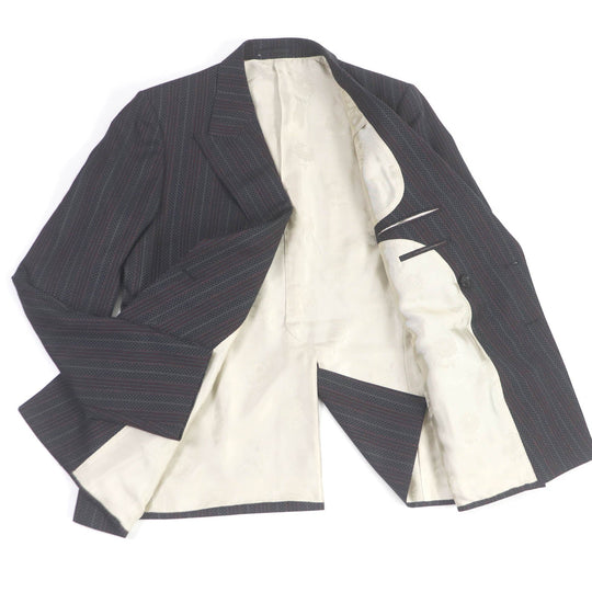 GUCCI suit 605347 Outer: 100% wool, Lining: 100% rayon black mens 54 Used Authentic