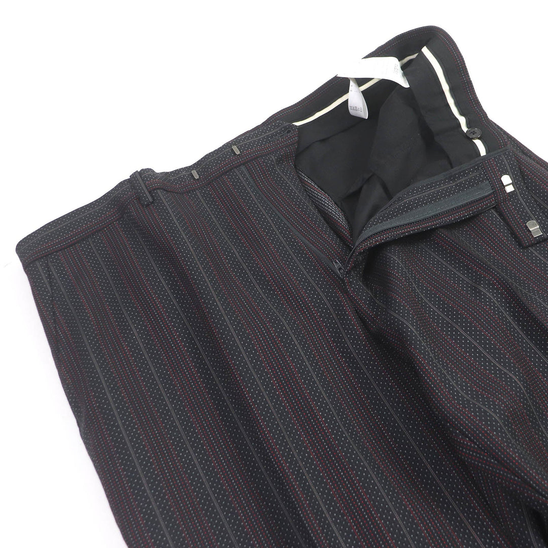 GUCCI suit 605347 Outer: 100% wool, Lining: 100% rayon black mens 54 Used Authentic