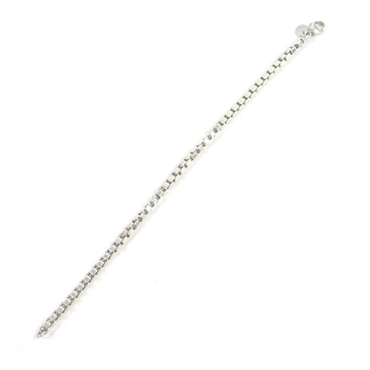 TIFFANY&Co. bracelet Main�FSV925 Silver Venetian mens Used Authentic