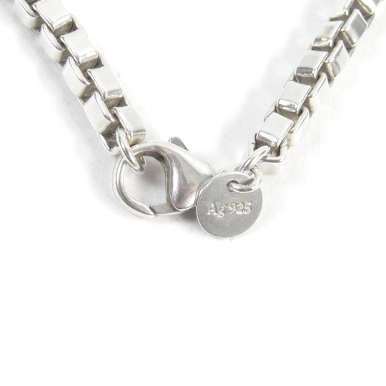 TIFFANY&Co. bracelet Main�FSV925 Silver Venetian mens Used Authentic
