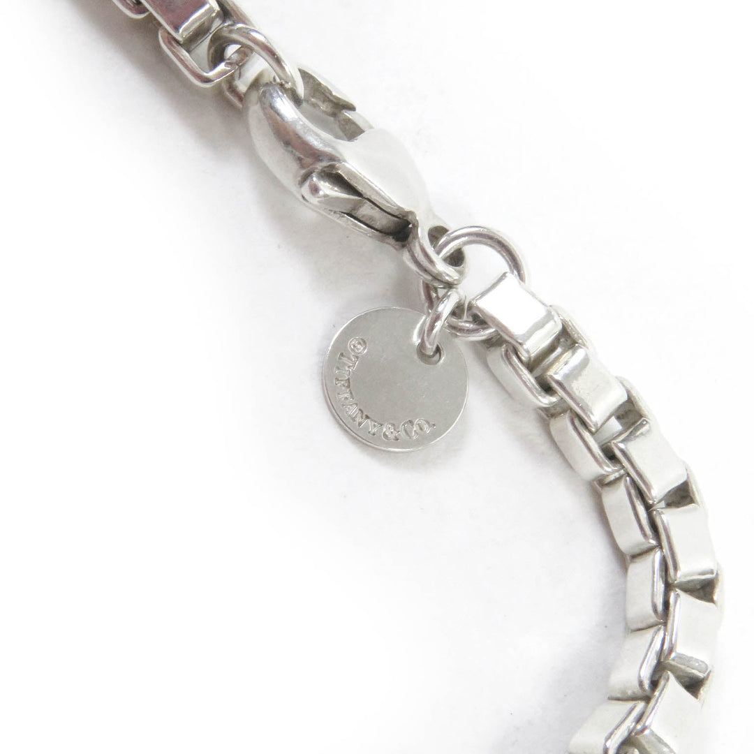 TIFFANY&Co. bracelet Main�FSV925 Silver Venetian mens Used Authentic