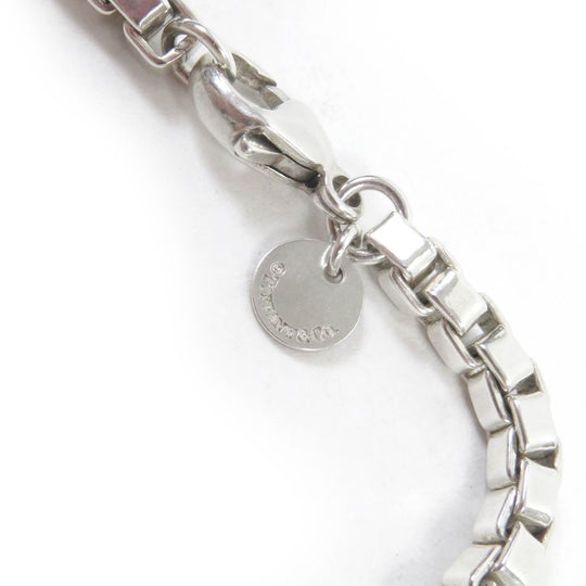 TIFFANY&Co. bracelet Main�FSV925 Silver Venetian mens Used Authentic