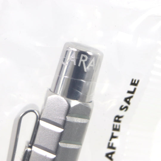 CARAN dACHE Ballpoint pen Brass with silver plate, rhodium plating Silver Ecridor Avenue mens Used Authentic