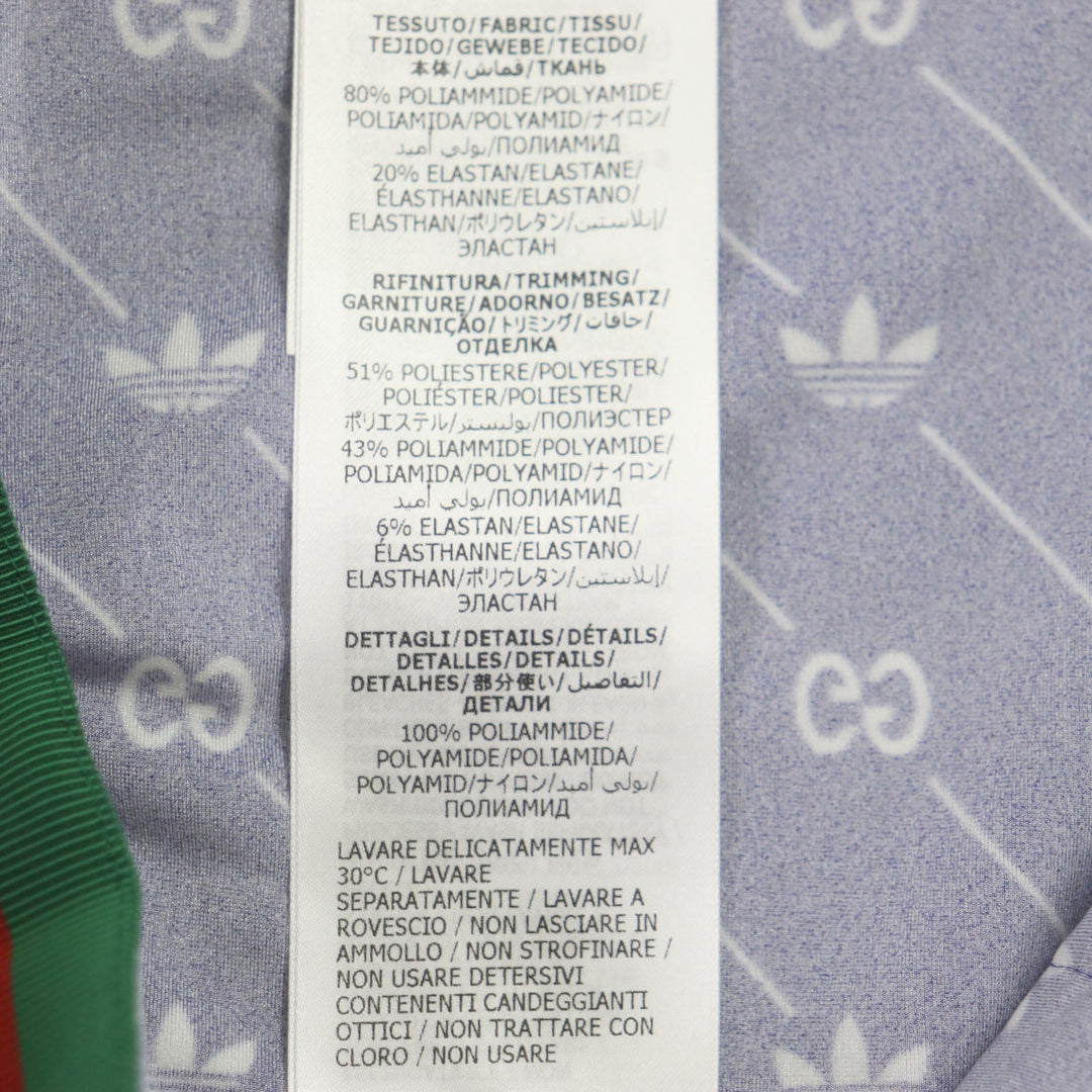 GUCCI Pants 691776 Main: 80% nylon, Main: 20% polyurethane, Part: 51% polyester, Part: 43% nylon, Part: 6% polyurethane Navy Web line Lycra mens M Used Authentic