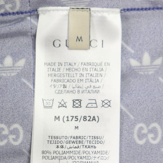 GUCCI Pants 691776 Main: 80% nylon, Main: 20% polyurethane, Part: 51% polyester, Part: 43% nylon, Part: 6% polyurethane Navy Web line Lycra mens M Used Authentic
